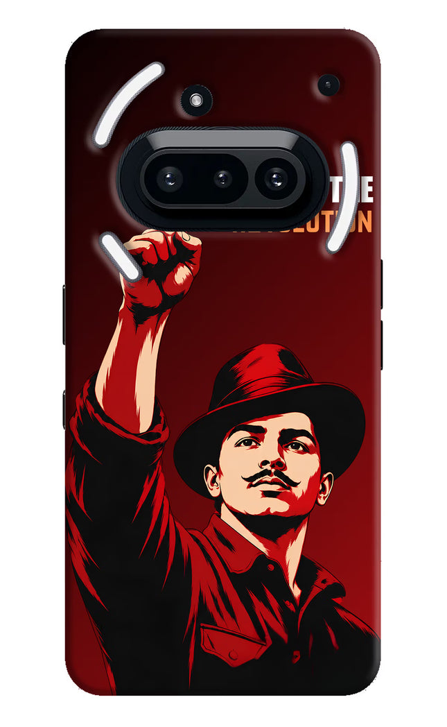 Bhagat Singh Revolution Nothing Phone 3A Back Cover