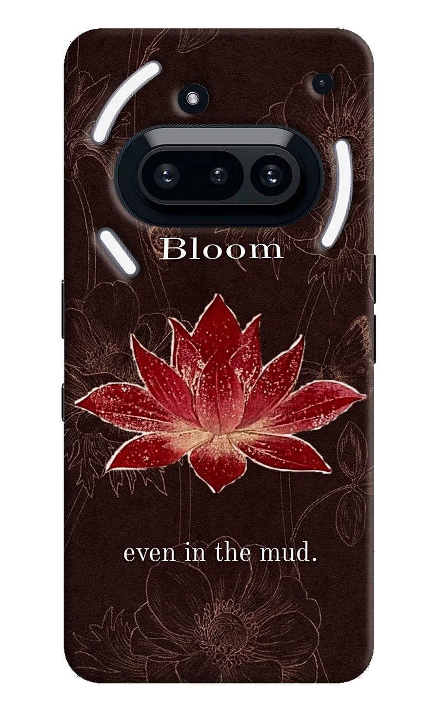 Bloom Nothing Phone 3A Back Cover, Hard case