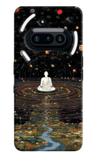 Space Monk Nothing Phone 3A Hard Case Back Cover by Casekaro