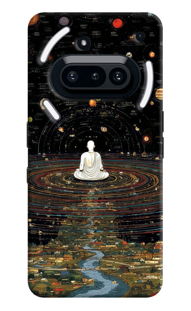 Space Monk Nothing Phone 3A Hard Case Back Cover by Casekaro
