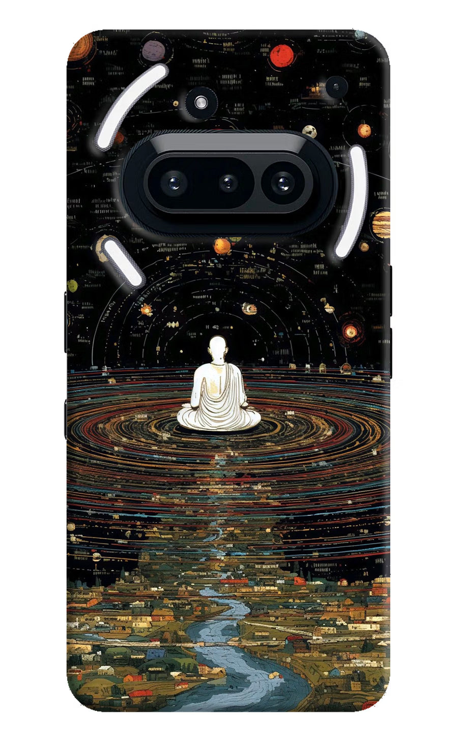 Space Monk Nothing Phone 3A Back Cover, Hard case