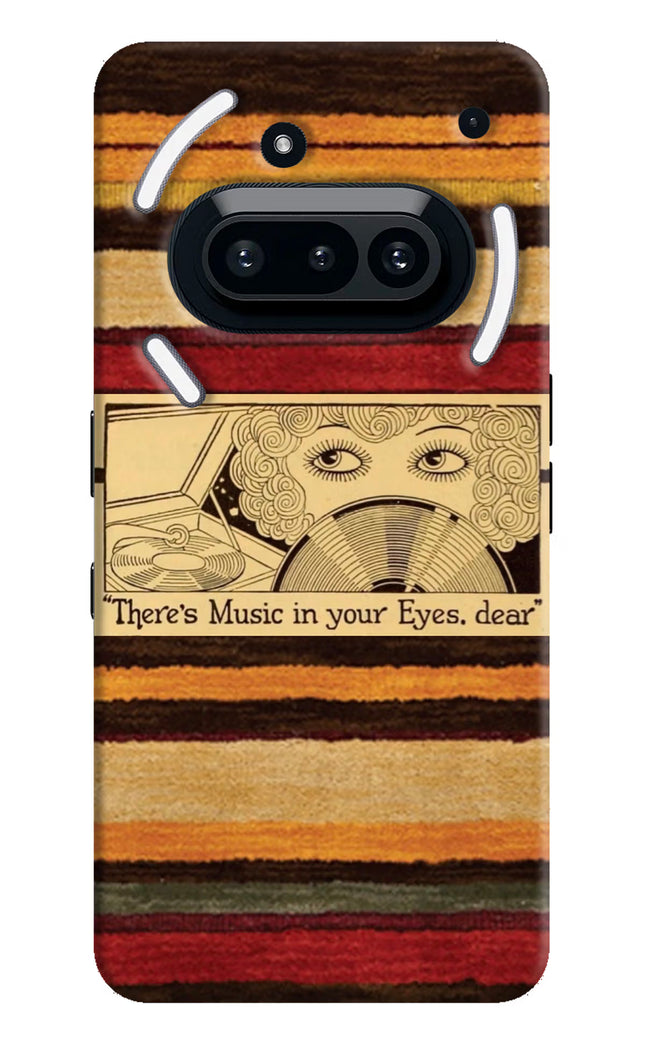 Vinyl Stripes Nothing Phone 3A Hard Case Back Cover by Casekaro