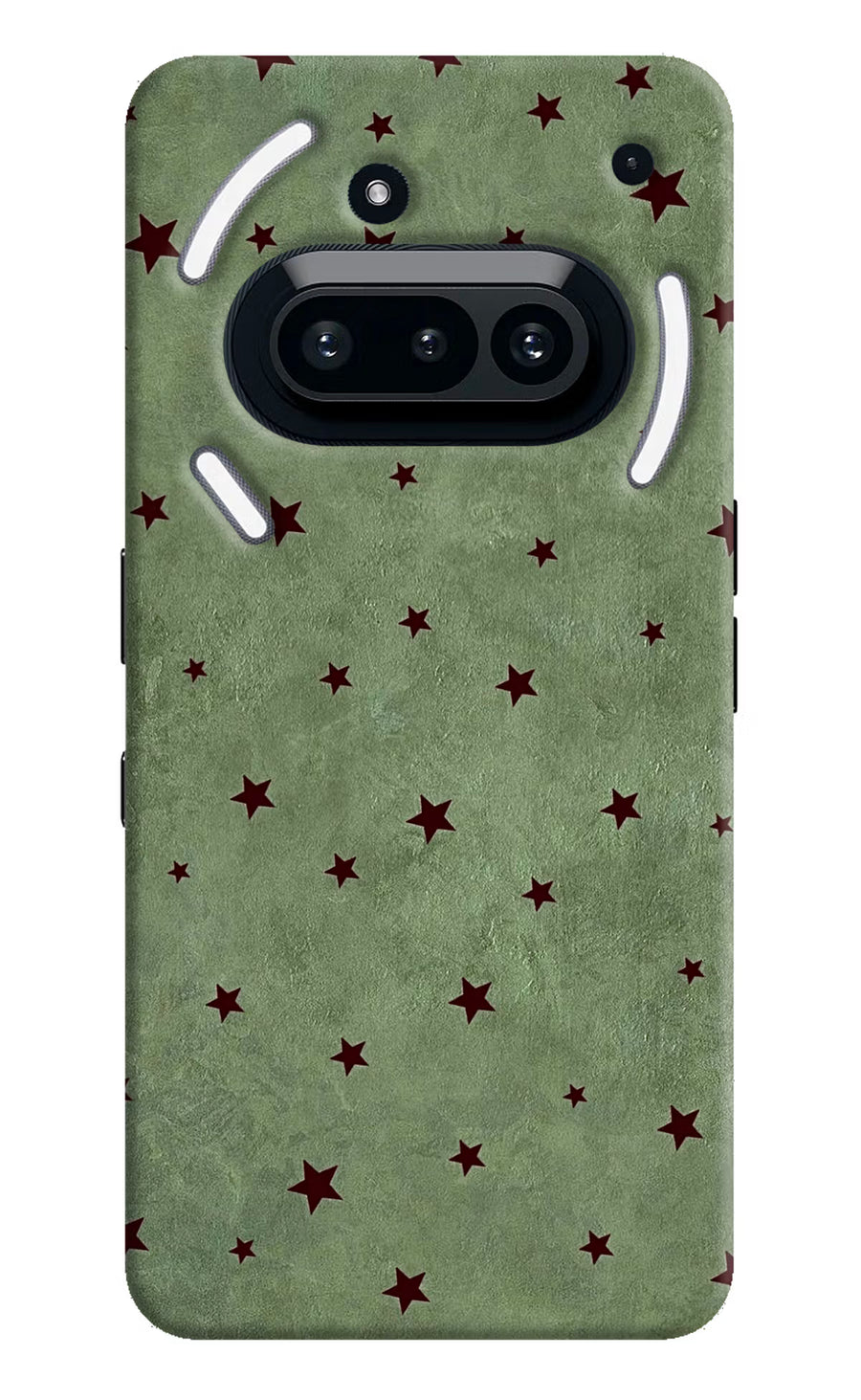Green Stars Nothing Phone 3A Back Cover, Hard case