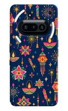 Festive Pop Nothing Phone 3A Hard Case Back Cover by Casekaro