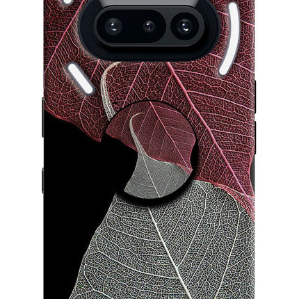 Leaf Pattern Nothing Phone 3A Pop Case by Casekaro