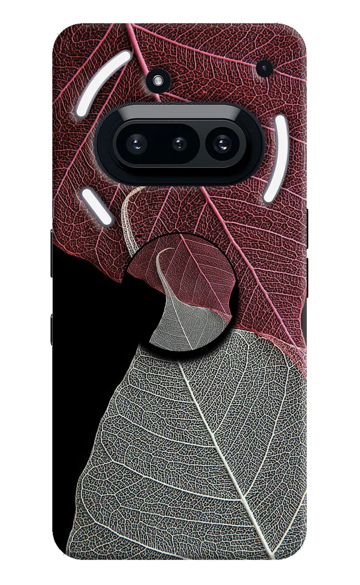Leaf Pattern Nothing Phone 3A Pop Case by Casekaro