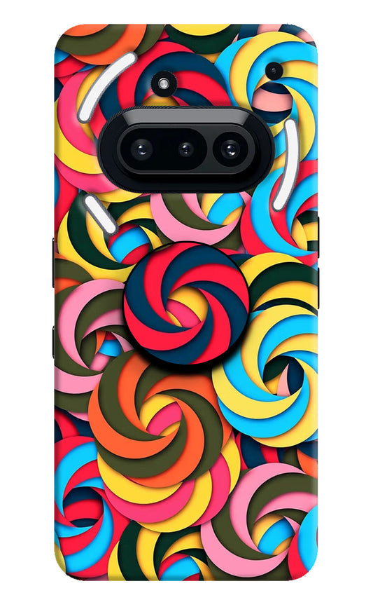 Spiral Pattern Nothing Phone 3A Pop Case by Casekaro