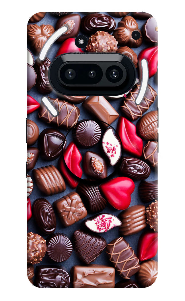 Chocolates Nothing Phone 3A Pop Case by Casekaro