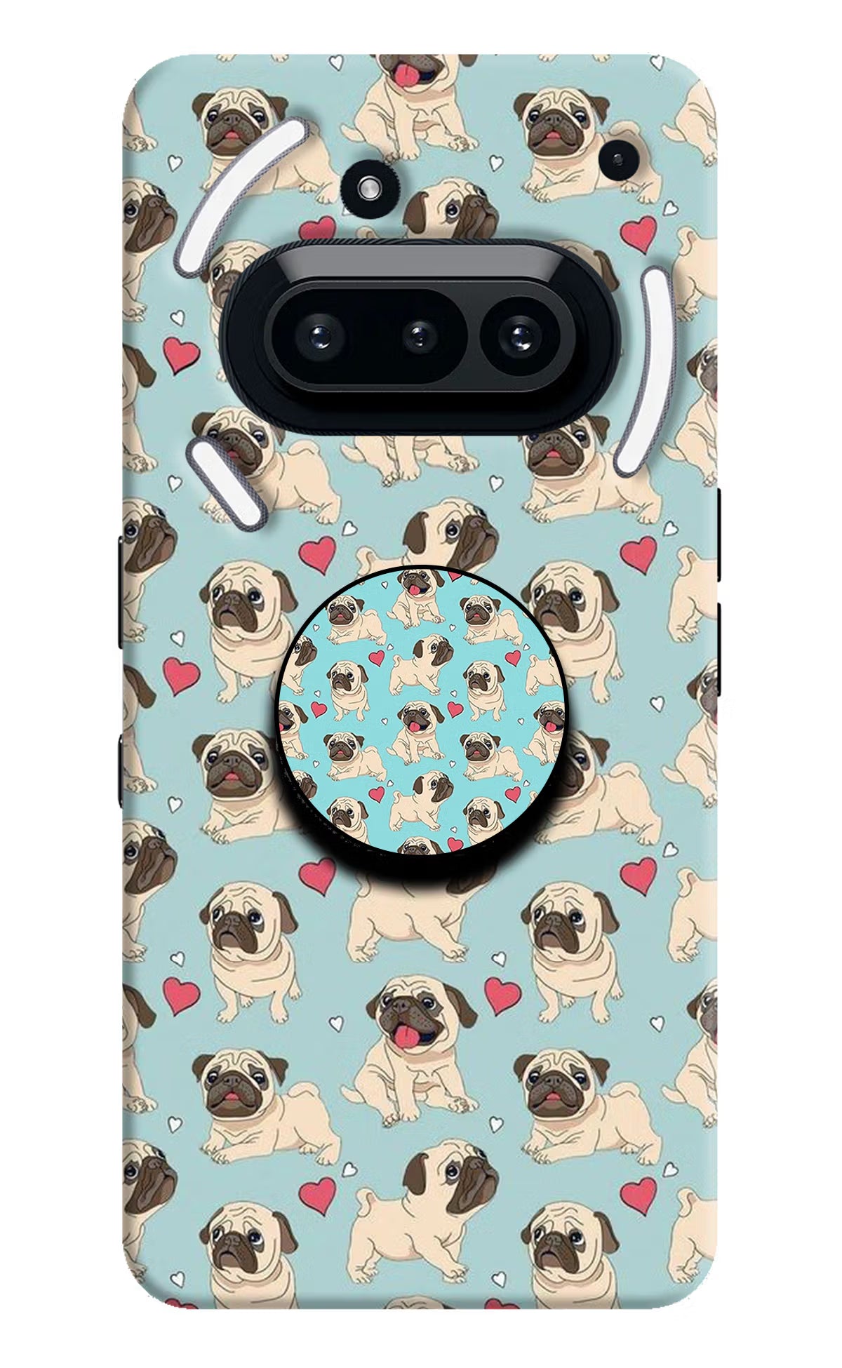 Pug Dog Nothing Phone 3A Pop Case by Casekaro