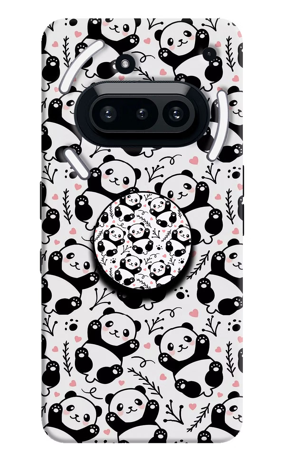 Cute Panda Nothing Phone 3A Pop Case by Casekaro