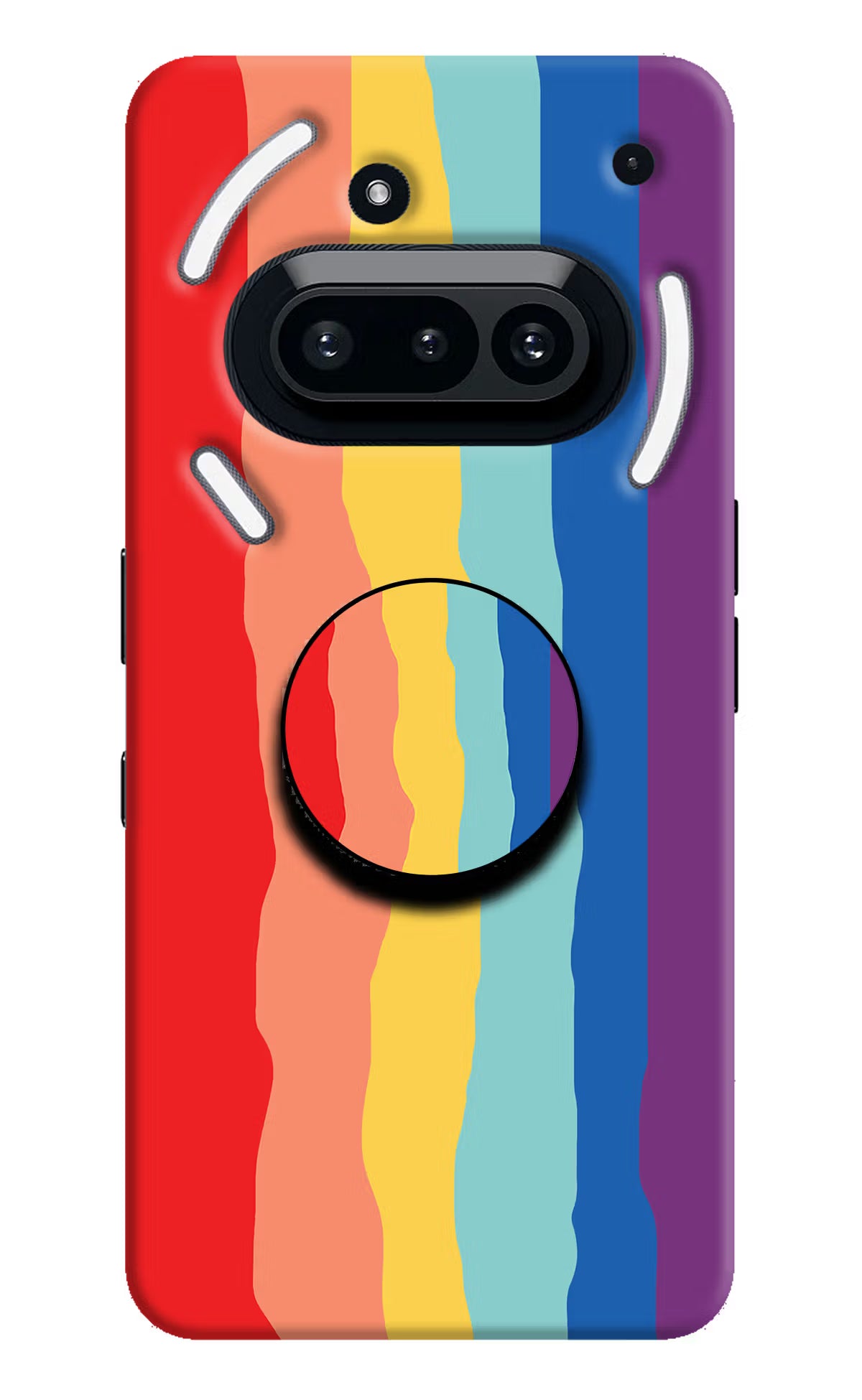 Rainbow Nothing Phone 3A Pop Case by Casekaro
