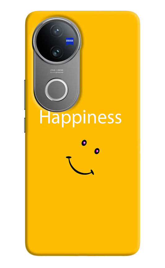 Happiness With Smiley Vivo V50 5G Hard Case Back Cover by Casekaro
