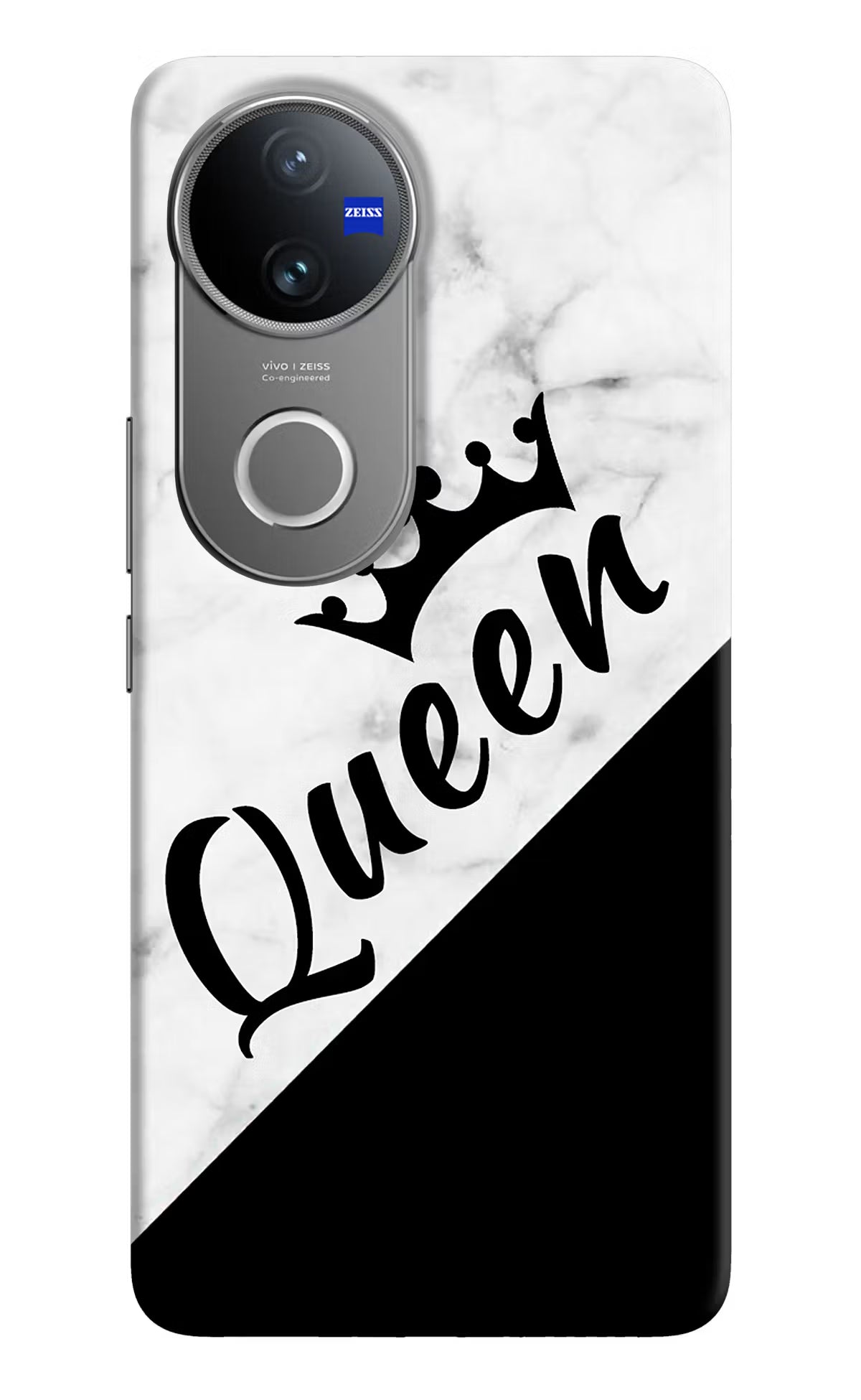 Queen Vivo V50 5G Hard Case Back Cover by Casekaro