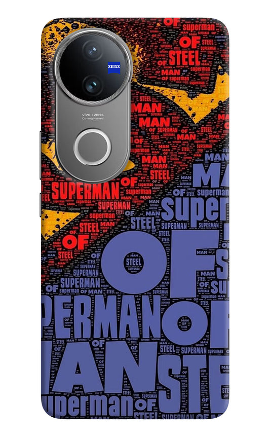 Superman Vivo V50 5G Hard Case Back Cover by Casekaro