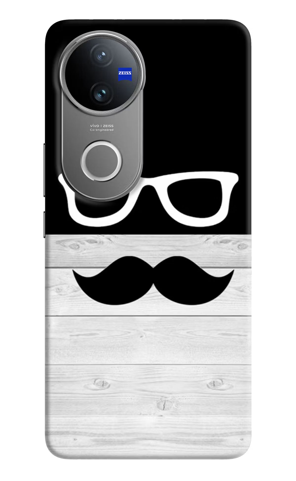Mustache Vivo V50 5G Hard Case Back Cover by Casekaro