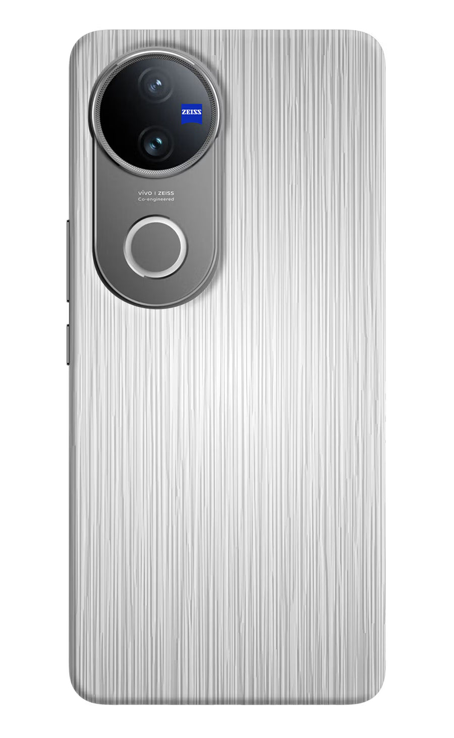 Wooden Grey Texture Vivo V50 5G Back Cover, Hard case