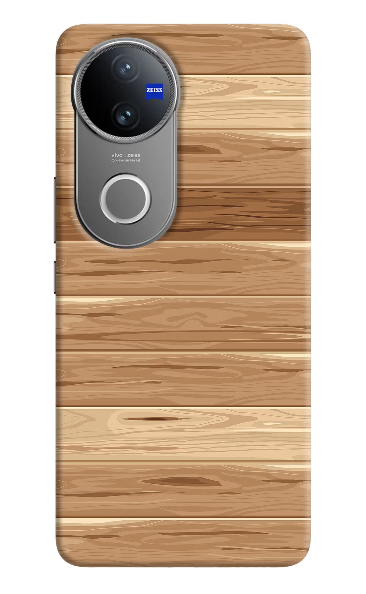 Wooden Vector Vivo V50 5G Hard Case Back Cover by Casekaro