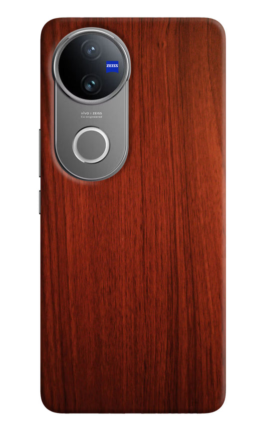 Wooden Plain Pattern Vivo V50 5G Hard Case Back Cover by Casekaro