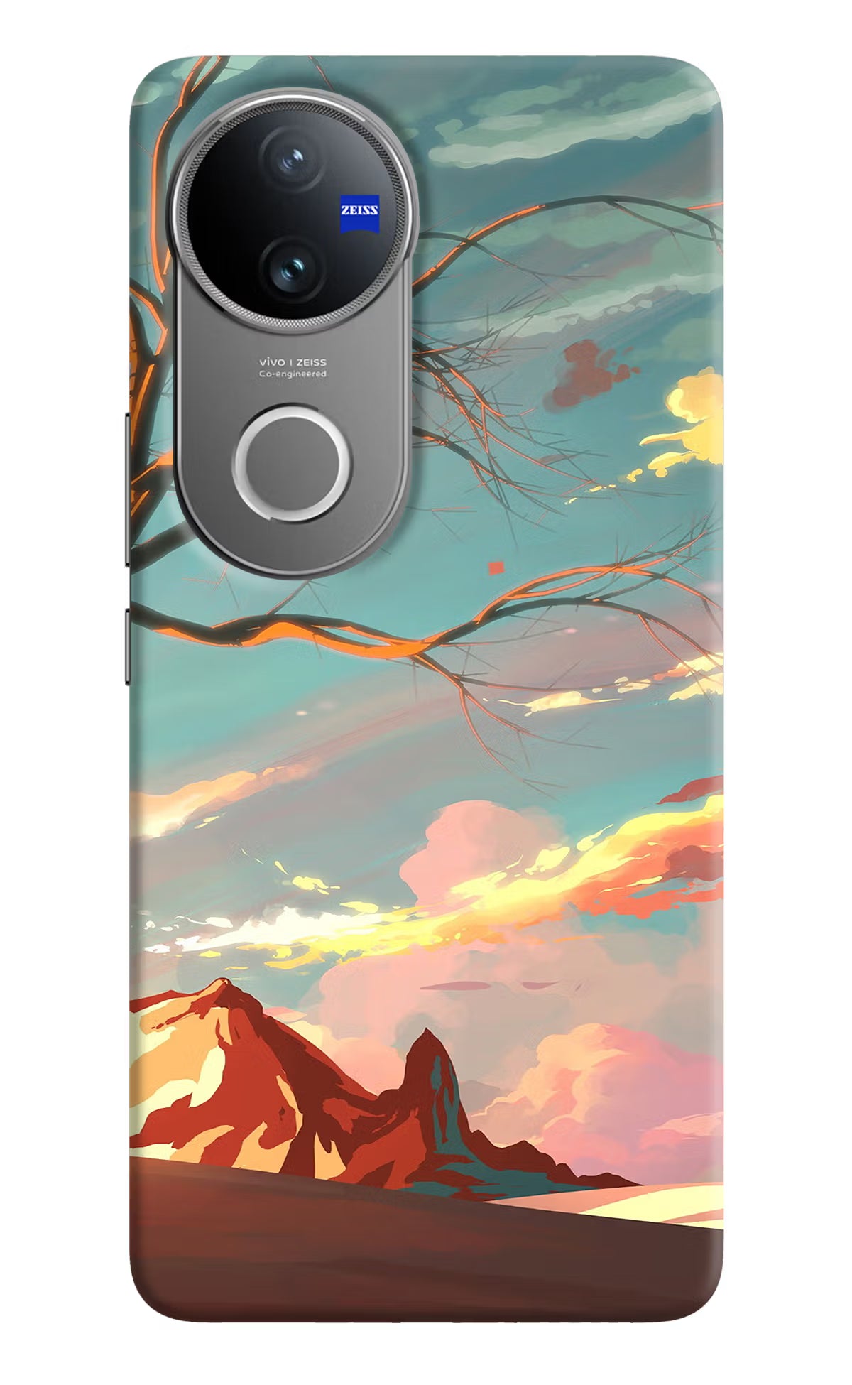 Scenery Vivo V50 5G Hard Case Back Cover by Casekaro
