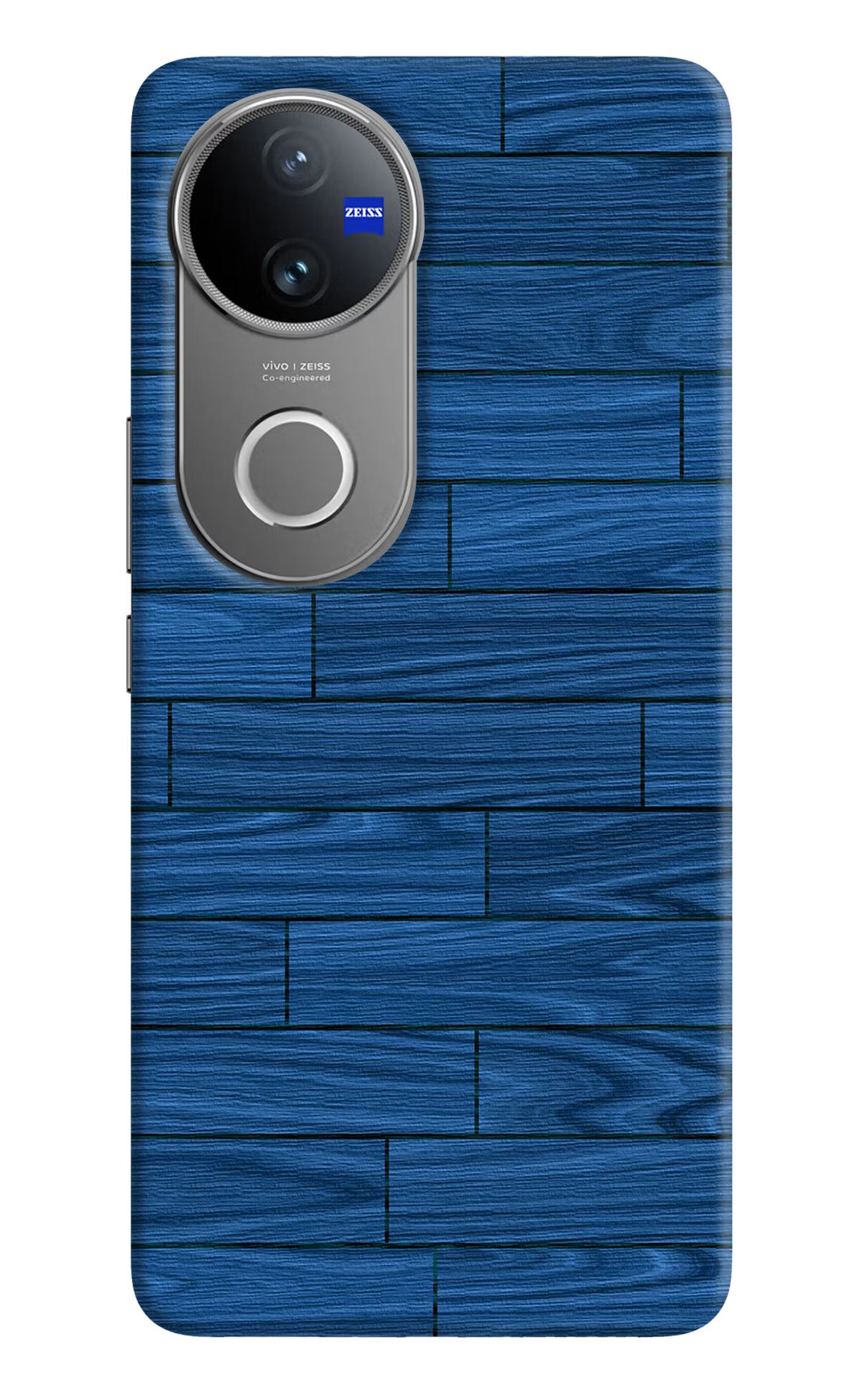 Wooden Texture Vivo V50 5G Hard Case Back Cover by Casekaro