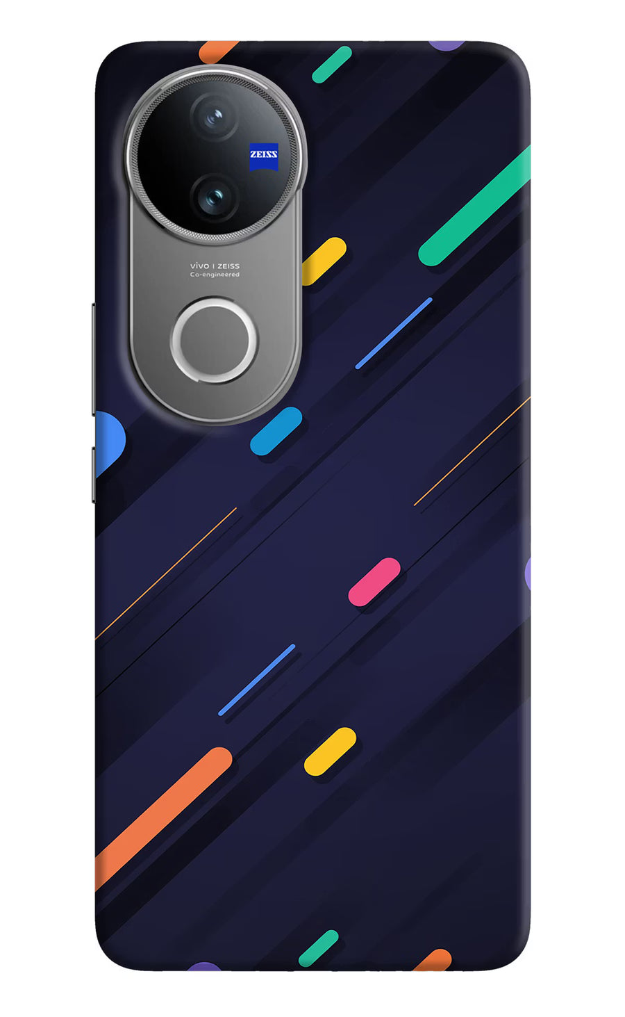 Abstract Design Vivo V50 5G Back Cover, Hard case