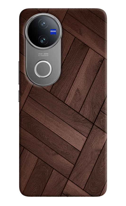 Wooden Texture Design Vivo V50 5G Hard Case Back Cover by Casekaro