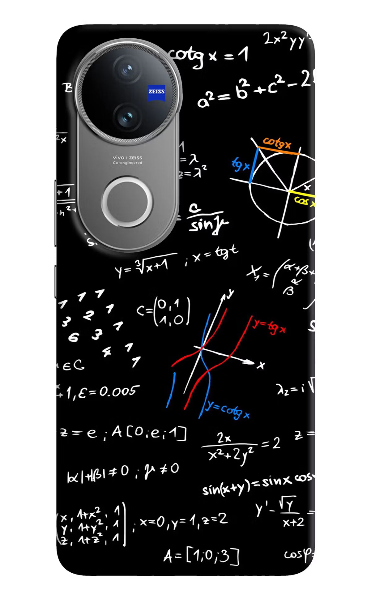 Mathematics Formula Vivo V50 5G Hard Case Back Cover by Casekaro