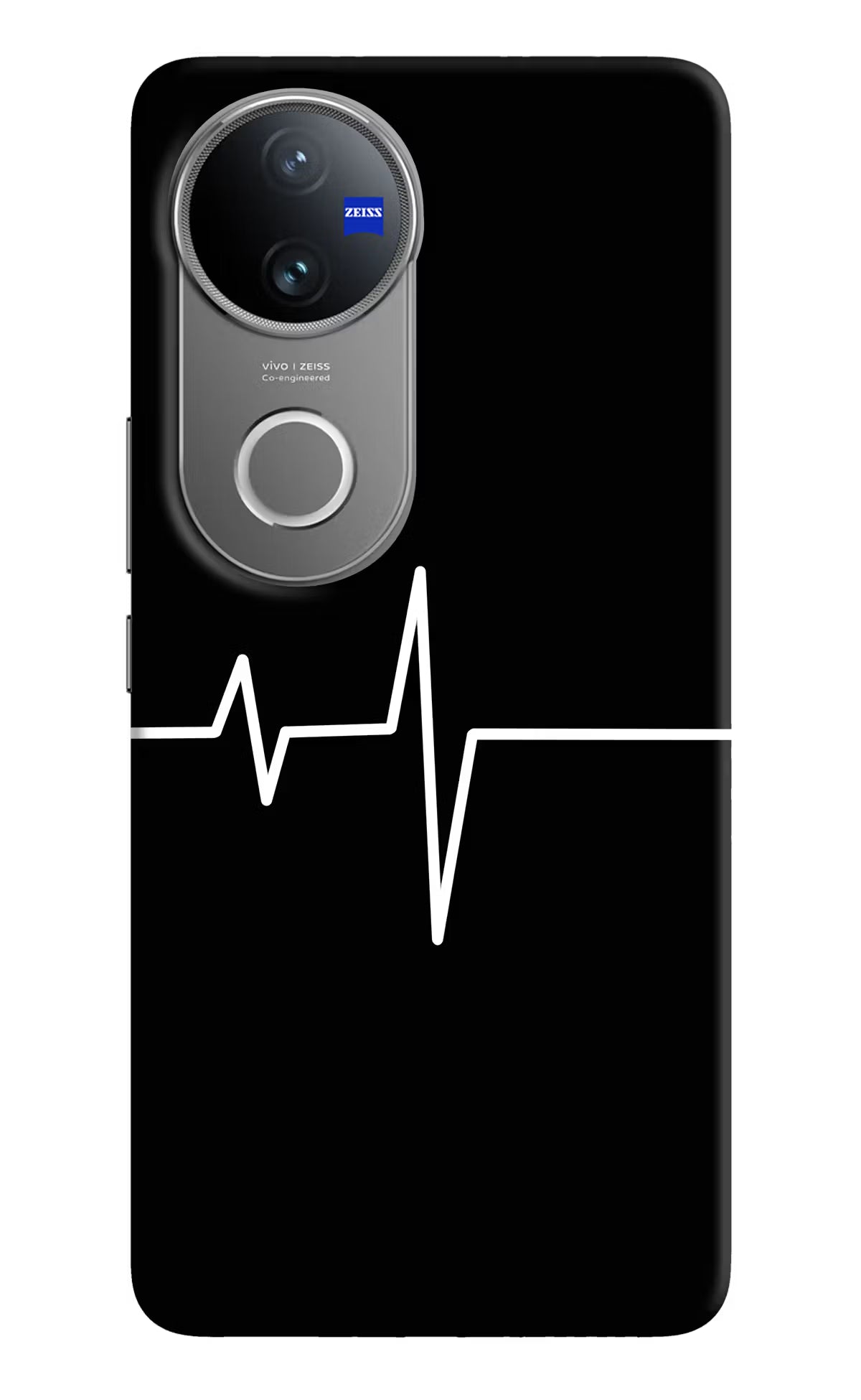 Heart Beats Vivo V50 5G Hard Case Back Cover by Casekaro