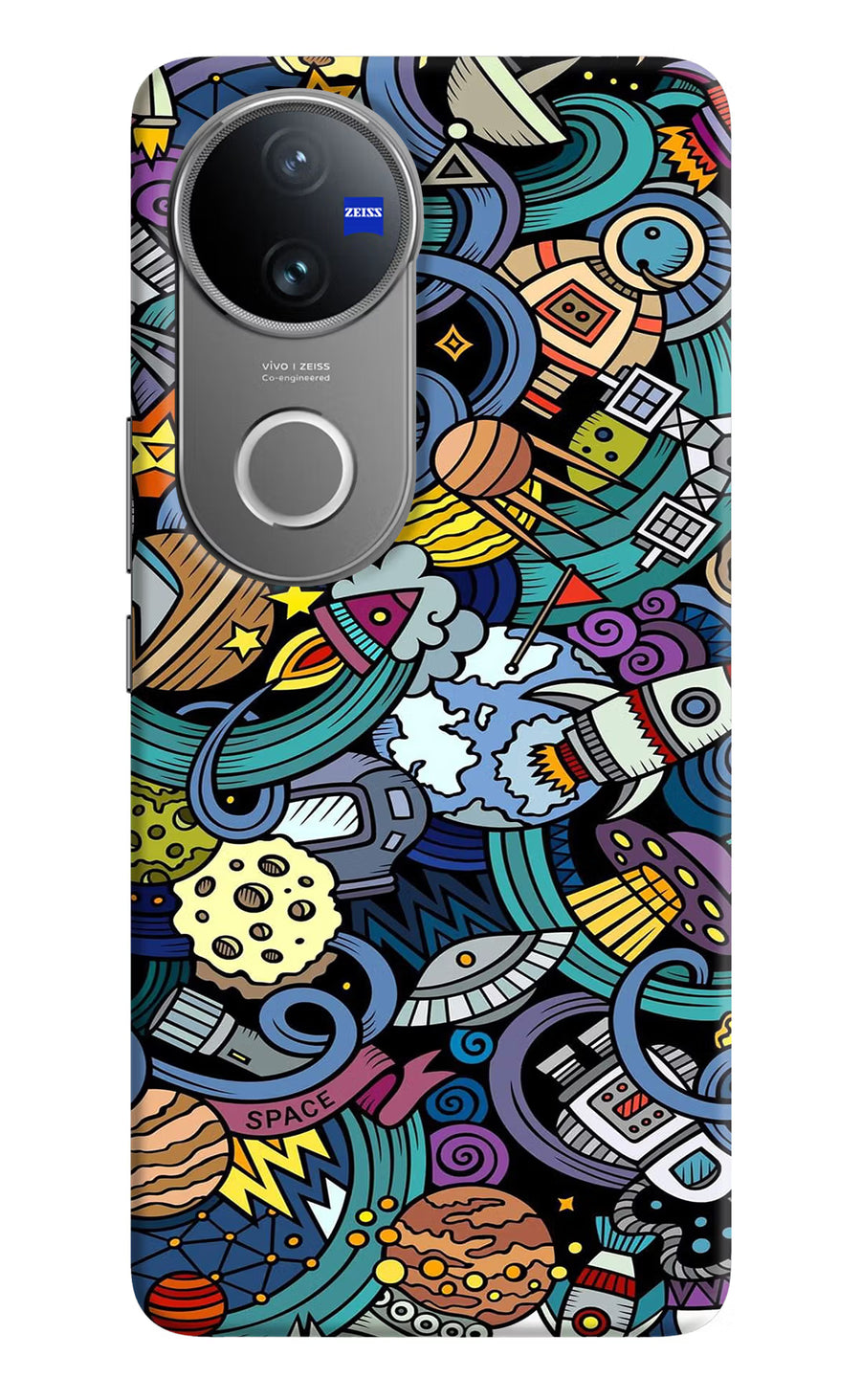 Space Abstract Vivo V50 5G Back Cover, Hard case