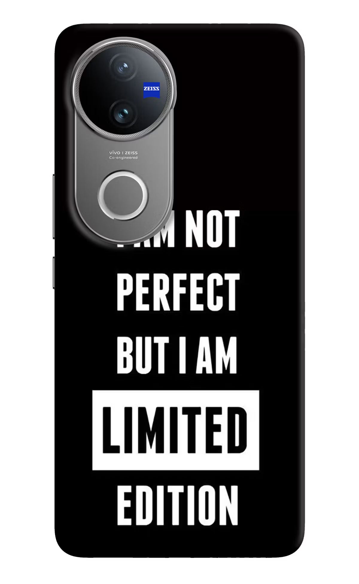 I Am Not Perfect But I Am Limited Edition Vivo V50 5G Hard Case Back Cover by Casekaro
