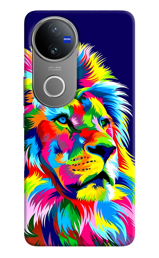 Vector Art Lion Vivo V50 5G Hard Case Back Cover by Casekaro