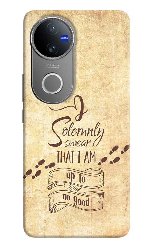 I Solemnly swear that i up to no good Vivo V50 5G Hard Case Back Cover by Casekaro