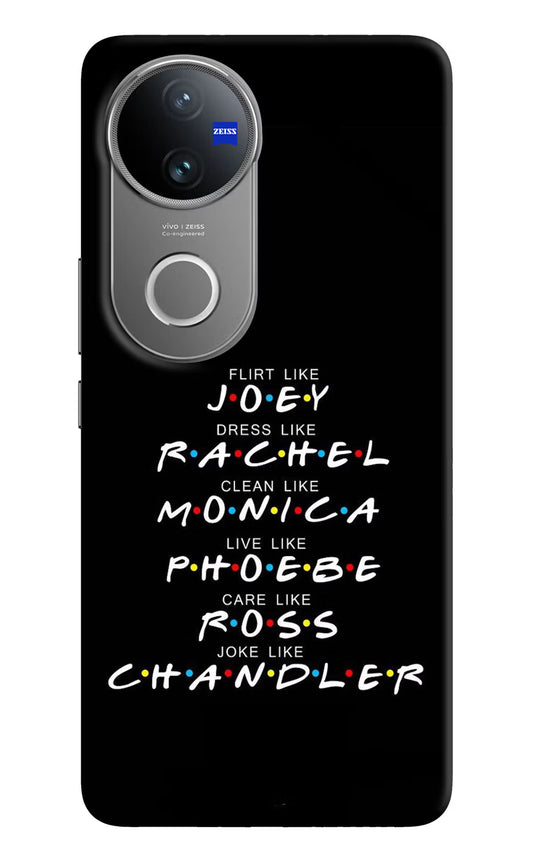 FRIENDS Character Vivo V50 5G Hard Case Back Cover by Casekaro