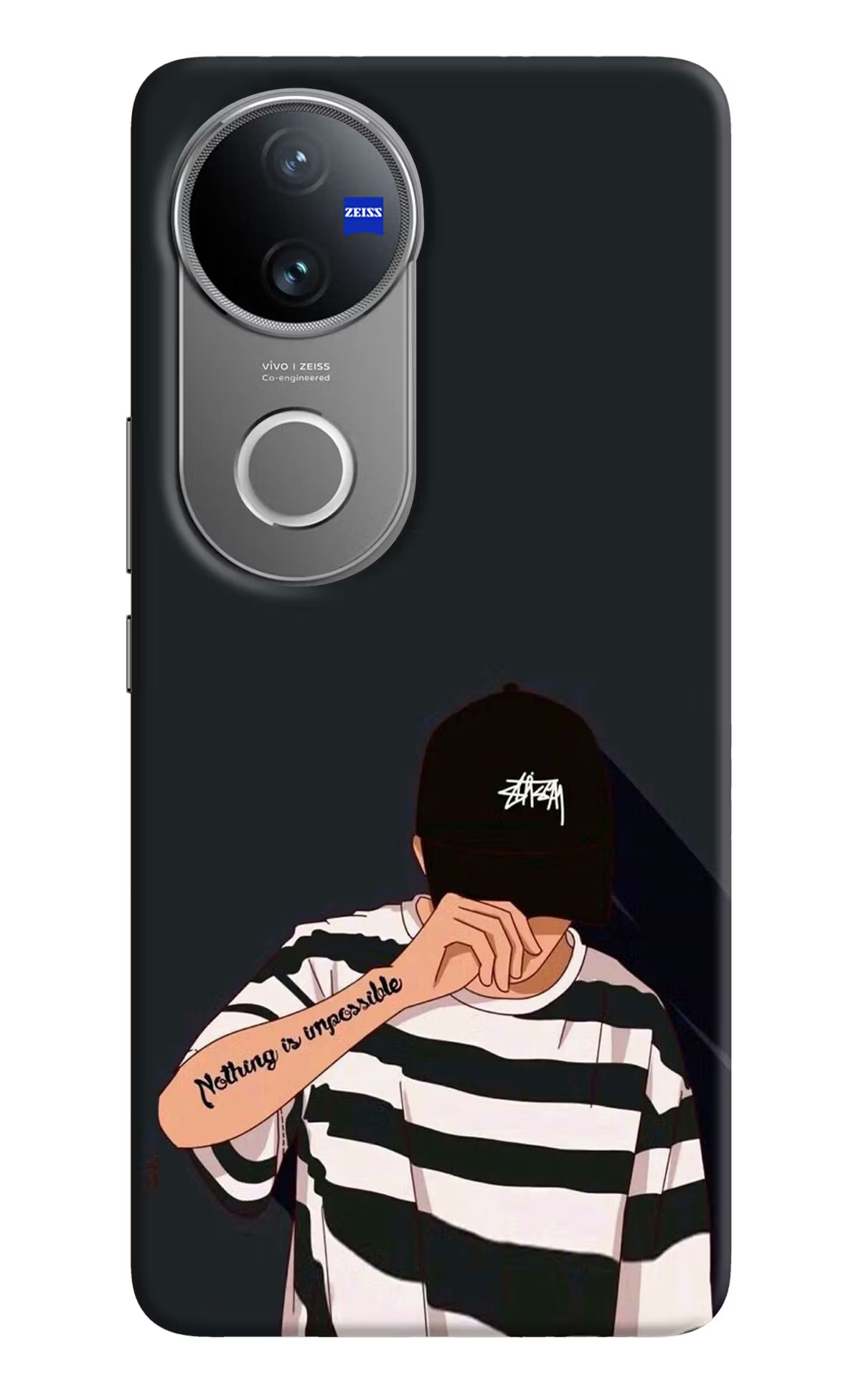 Aesthetic Boy Vivo V50 5G Hard Case Back Cover by Casekaro