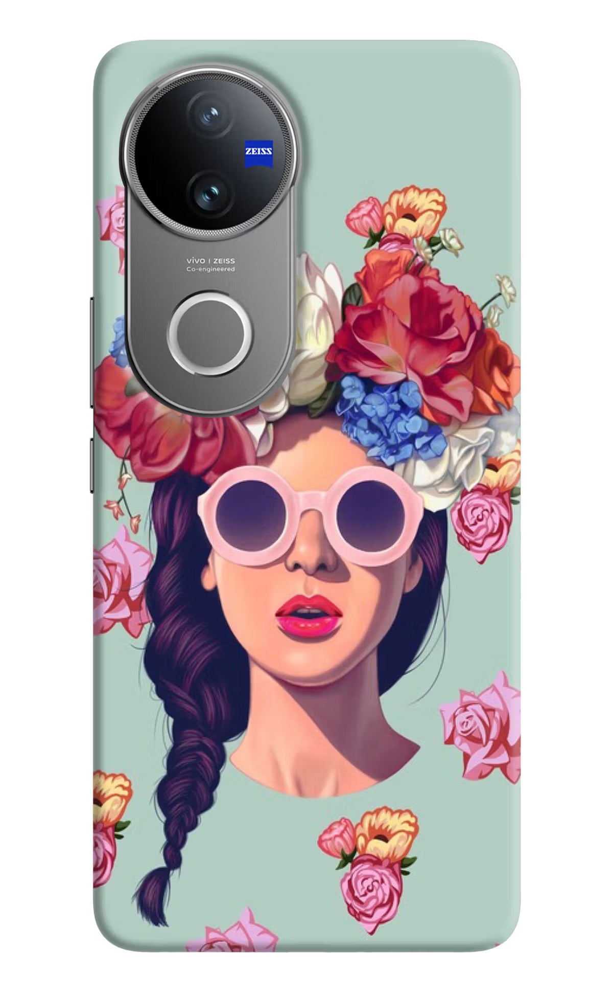 Pretty Girl Vivo V50 5G Hard Case Back Cover by Casekaro