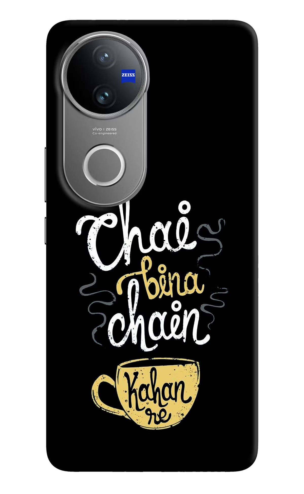 Chai Bina Chain Kaha Re Vivo V50 5G Hard Case Back Cover by Casekaro