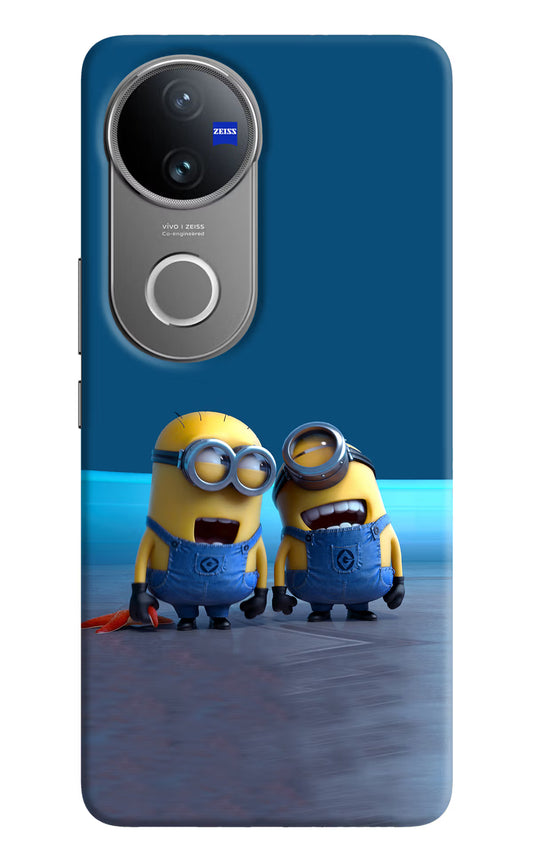 Minion Laughing Vivo V50 5G Hard Case Back Cover by Casekaro