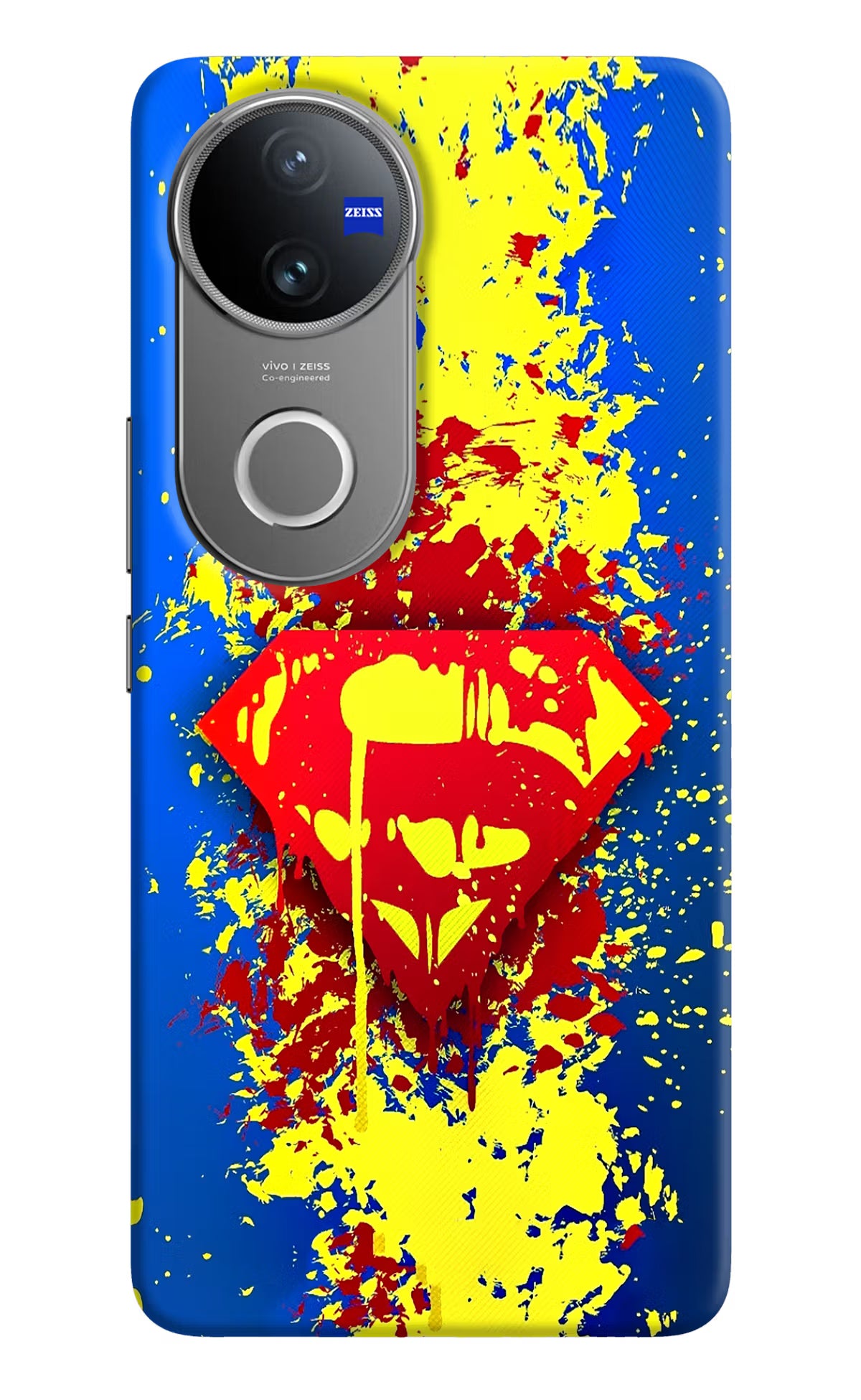 Superman logo Vivo V50 5G Hard Case Back Cover by Casekaro