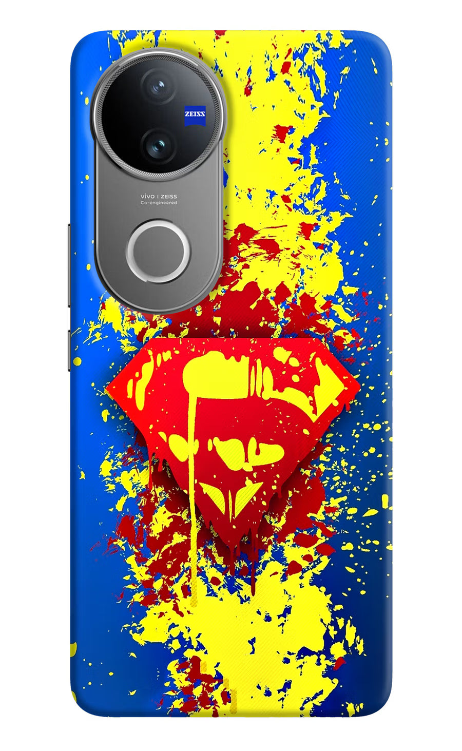 Superman logo Vivo V50 5G Back Cover, Hard case