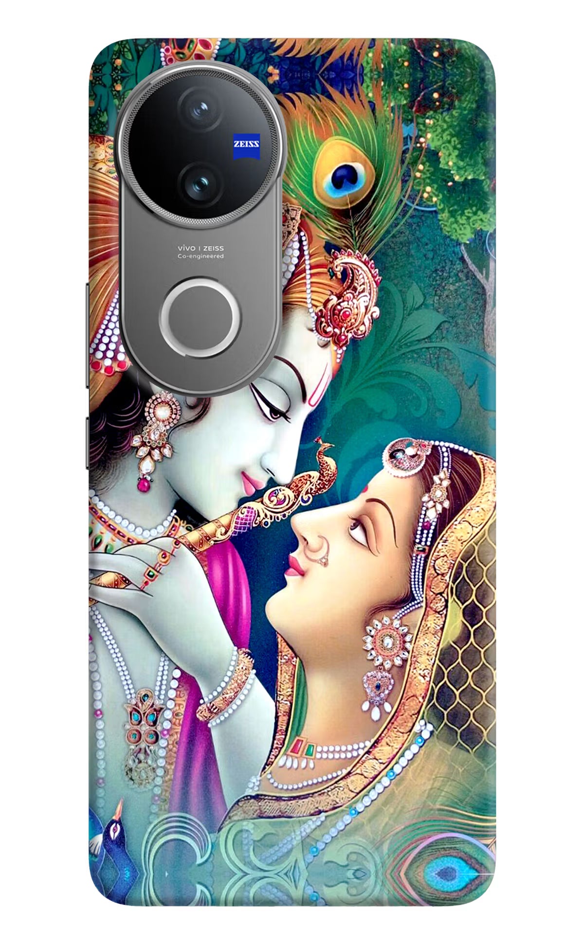 Lord Radha Krishna Vivo V50 5G Hard Case Back Cover by Casekaro