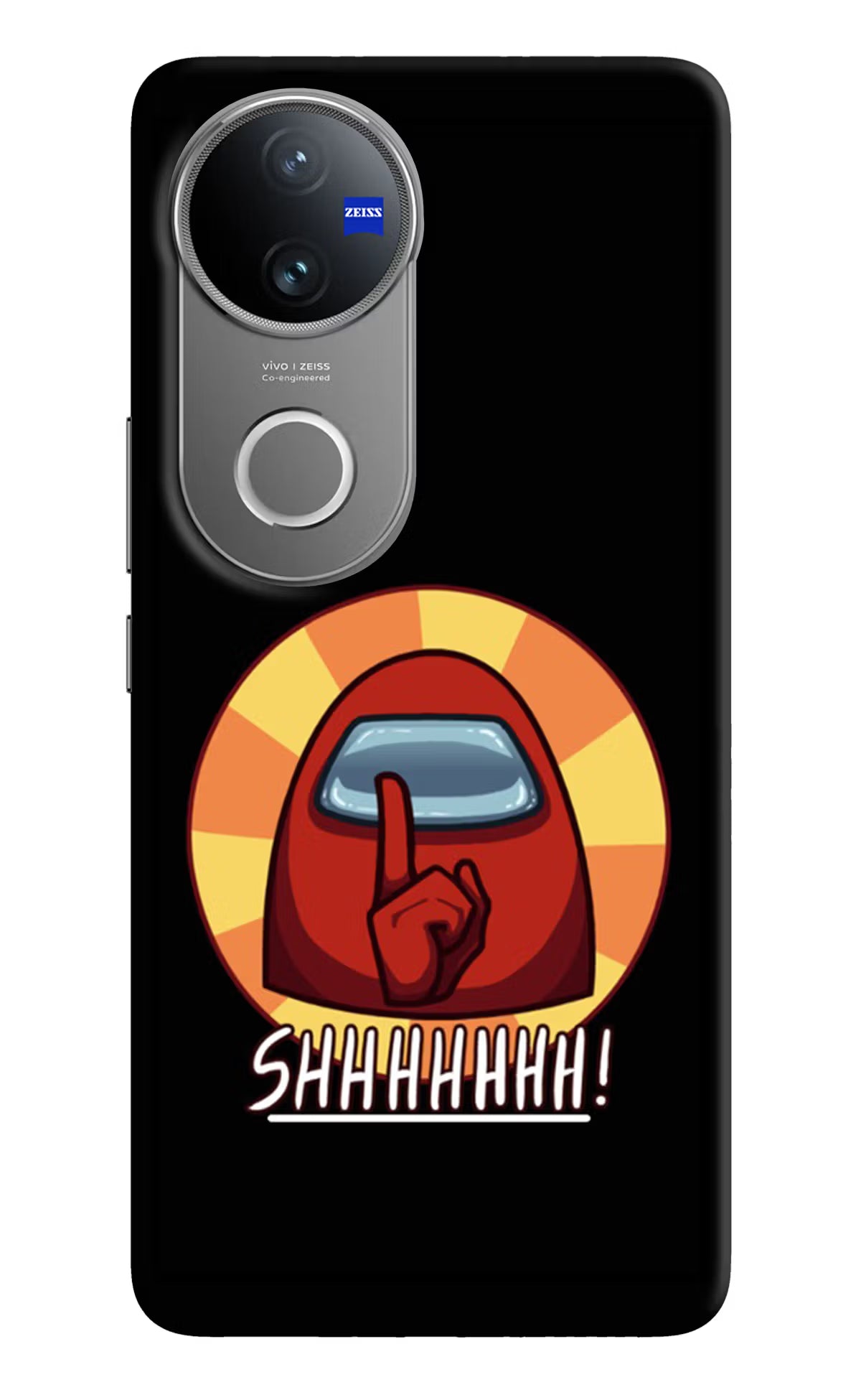 Among Us Shhh! Vivo V50 5G Hard Case Back Cover by Casekaro