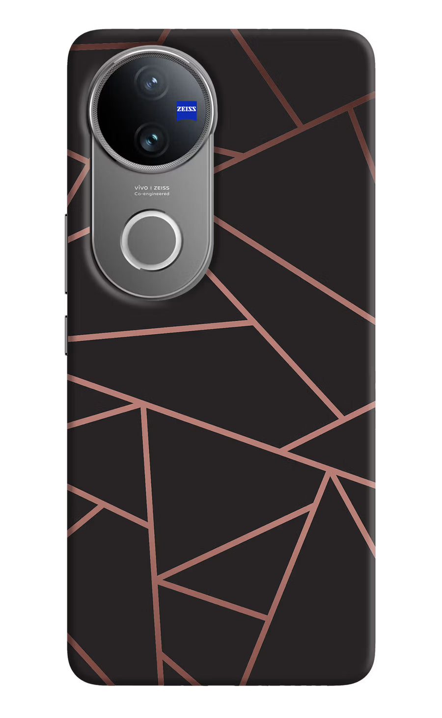 Geometric Pattern Vivo V50 5G Back Cover, Hard case