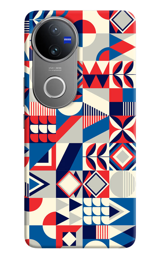 Colorful Pattern Vivo V50 5G Hard Case Back Cover by Casekaro