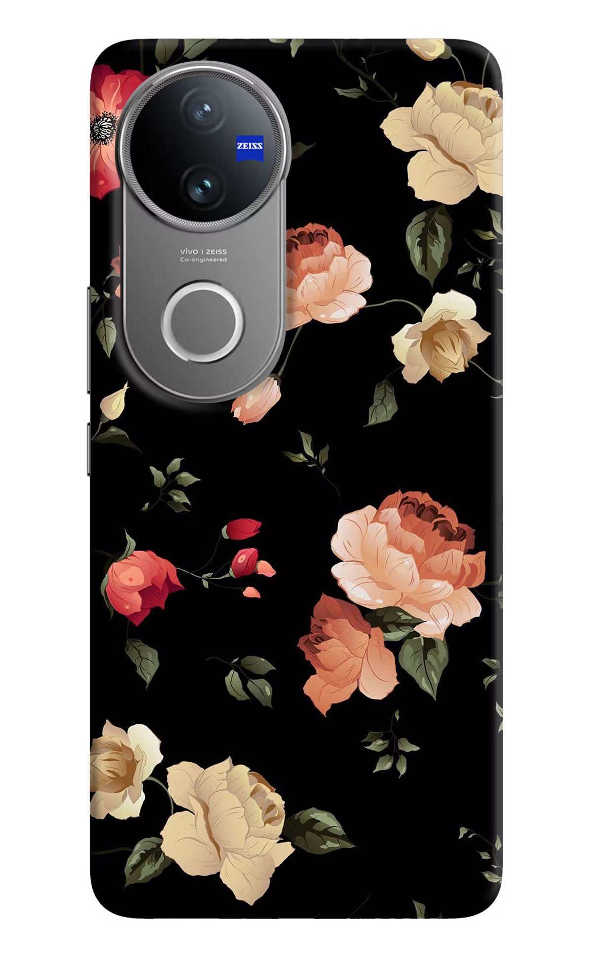 Flowers Vivo V50 5G Hard Case Back Cover by Casekaro