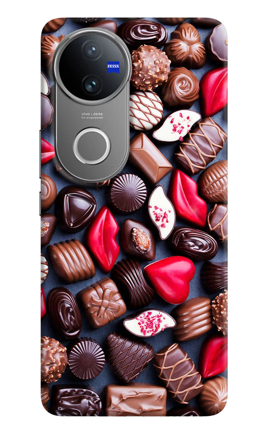 Chocolates Vivo V50 5G Hard Case Back Cover by Casekaro