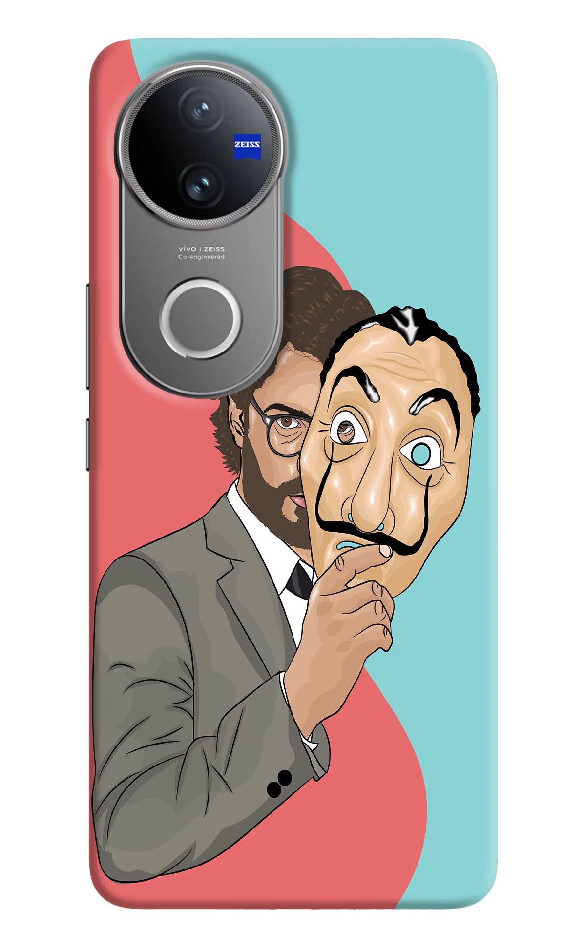 Professor Vivo V50 5G Hard Case Back Cover by Casekaro