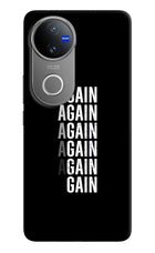 Again Again Gain Vivo V50 5G Hard Case Back Cover by Casekaro