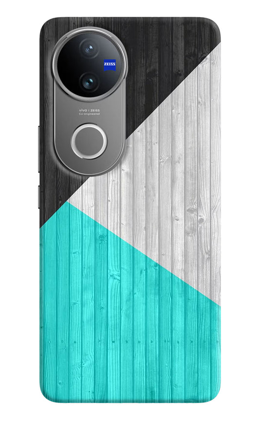 Wooden Abstract Vivo V50 5G Hard Case Back Cover by Casekaro