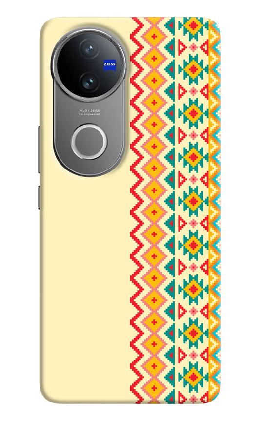 Ethnic Seamless Vivo V50 5G Hard Case Back Cover by Casekaro