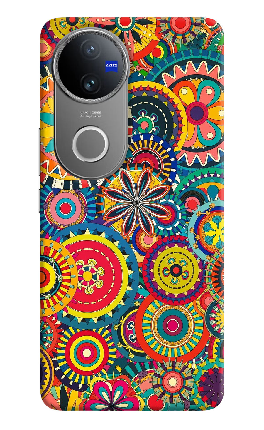 Gol Gol Art Vivo V50 5G Back Cover, Hard case